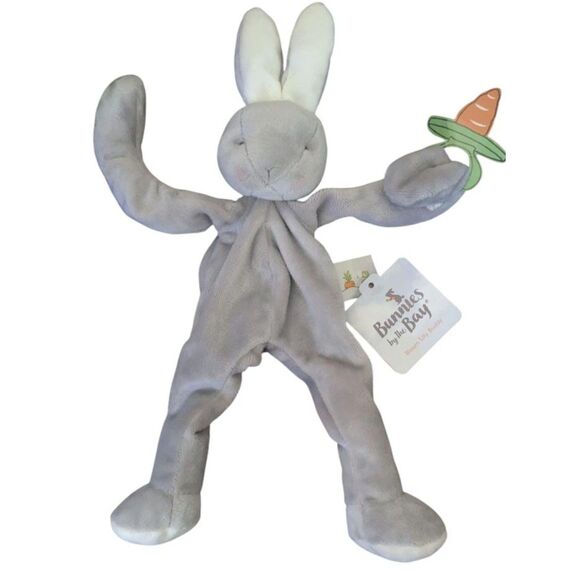Bunnies by the Bay "Bloom Silly Buddy" Plush Rattle, NWT - Picture 1 of 5